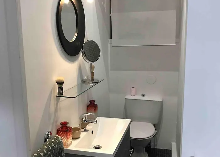 Lägenhet With Jardin Tropical Terrasse - Center - 150m