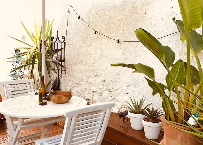 With Jardin Tropical Terrasse - Center - 150m Biarritz