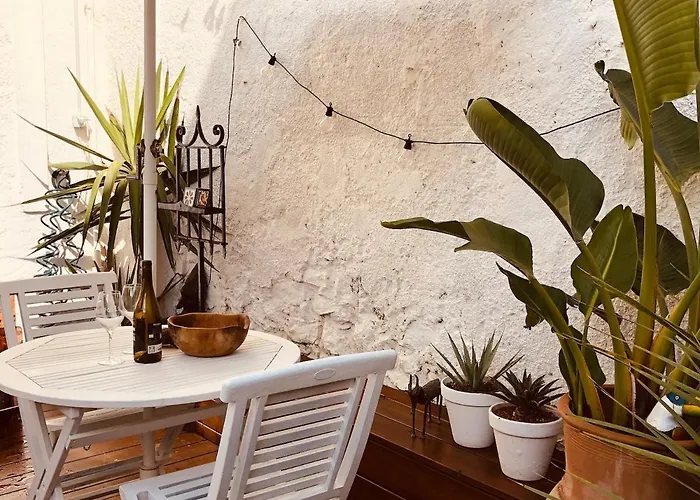 Lägenhet With Jardin Tropical Terrasse - Center - 150m *